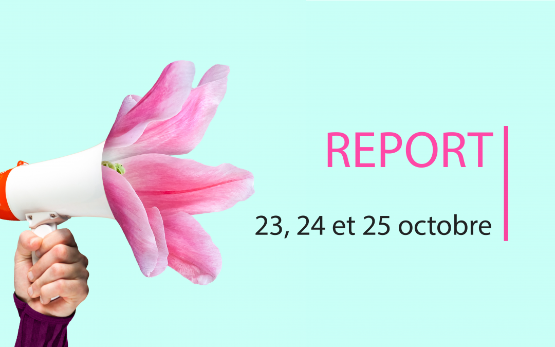 REPORT DES RENCONTRES DE L’ECOLOGIE POLITIQUE -> RDV FIN OCTOBRE !